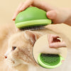 Pet Hair Brush & Cleaner – Avocado-Shaped Grooming Tool for Cats and Dogs