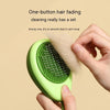 Pet Hair Brush & Cleaner – Avocado-Shaped Grooming Tool for Cats and Dogs