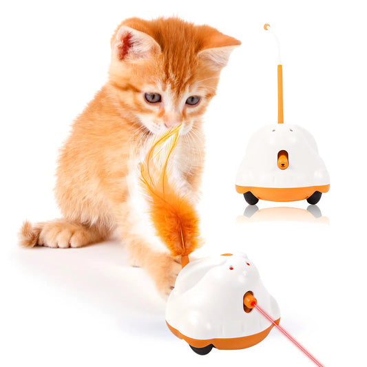 Interactive Cat Toy with Smart Robotic Moment and Automatic Sensor