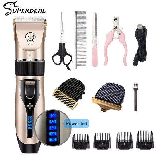 Rechargeable Professional Cordless Haircut Trimmer for Pet